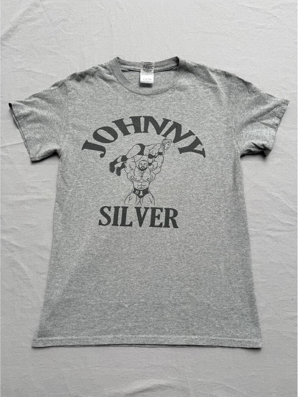 Johnny Silver AEW Wrestler T-shirt Meat Man / Johny Hugee -S
